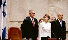 George W. Bush at the Knesset