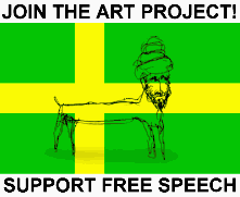 The Ã–land Modoggie Free Speech Flag