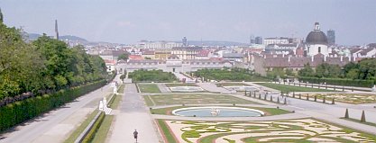 Vienna from  the Belvedere Palace