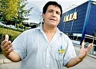 A racist at IKEA
