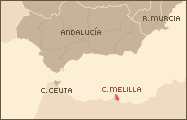 Map Melilla