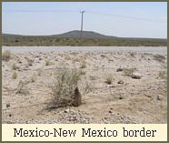 Mexico-New Mexico border