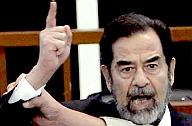 Saddam at sentencing