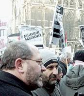 Austrian Muslim demo