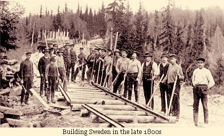 Building Sweden in the late 1800s