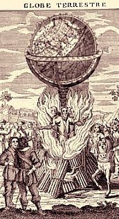 Burning globe