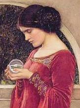The Crystal Ball, 1902, by John William Waterhouse