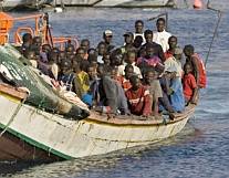 Illegal African immigrants