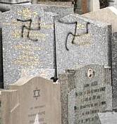 Desecrated Jewish cemetery