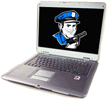 The laptop cop