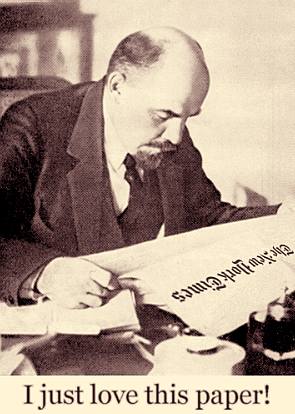 Lenin reads the NYT — shouldn’t you?