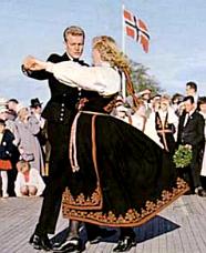 Traditional Norwegian costume