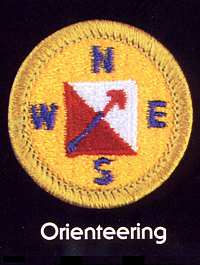 Orienteering Badge, BSA