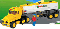 Lego tank truck