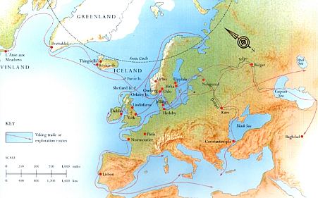 Viking map