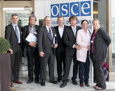 OSCE Warsaw 2012: The team