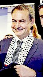 The Palestinian Jose Luis Rodriguez Zapatero